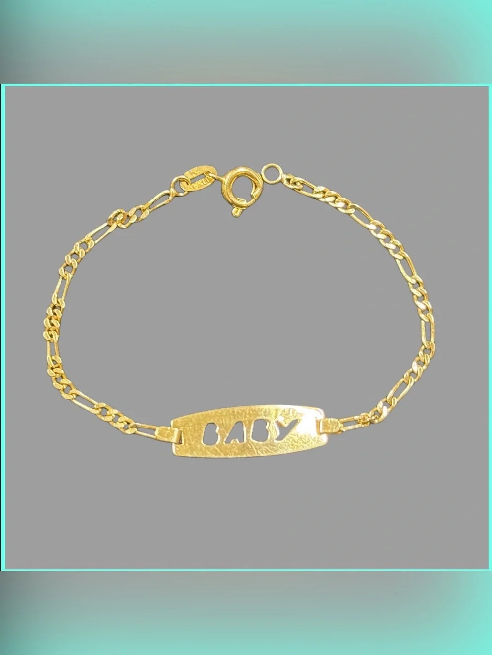 18K GF Baby Bracelet